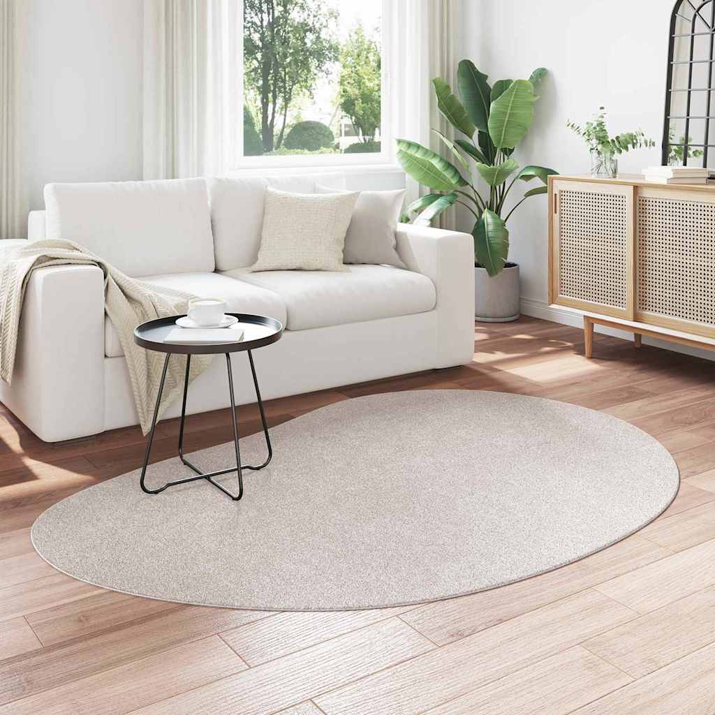 Teppich Sand 140 x 200 cm Polyester