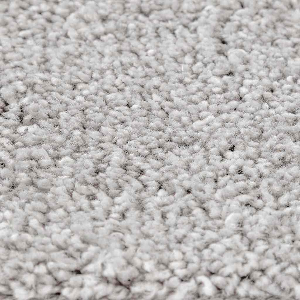 Anti-Rutsch Shaggy Teppich Grau 200 x 200 cm PP