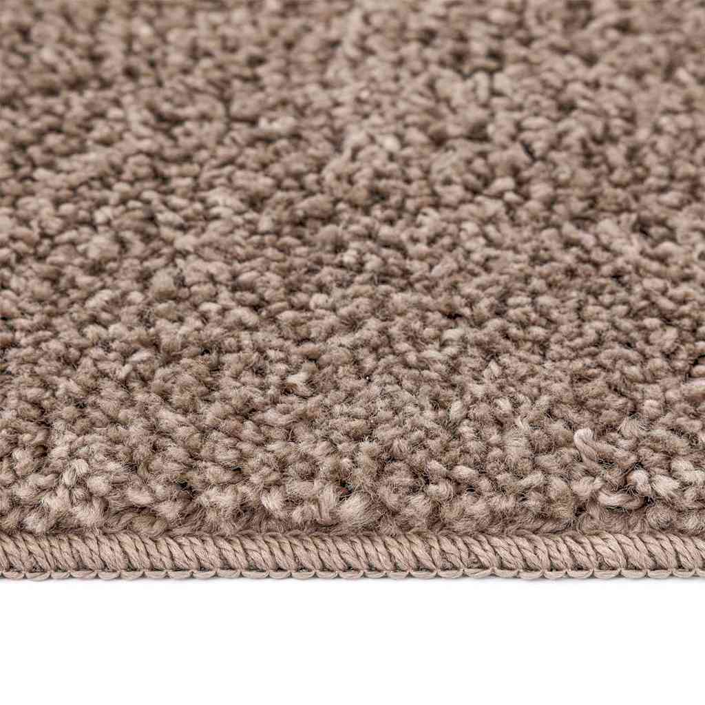 Anti-Rutsch Shaggy Teppich Braun 200 x 290 cm PP