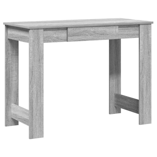 Schreibtisch Grau Sonoma 100x45x75 cm Holzwerkstoff
