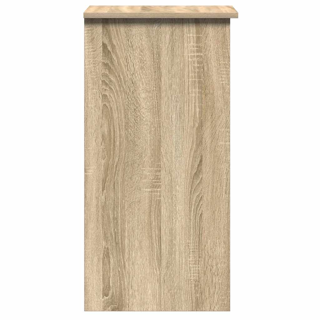 Schreibtisch mit Regalen Sonoma-Eiche 84x40x78 cm Holzwerkstoff