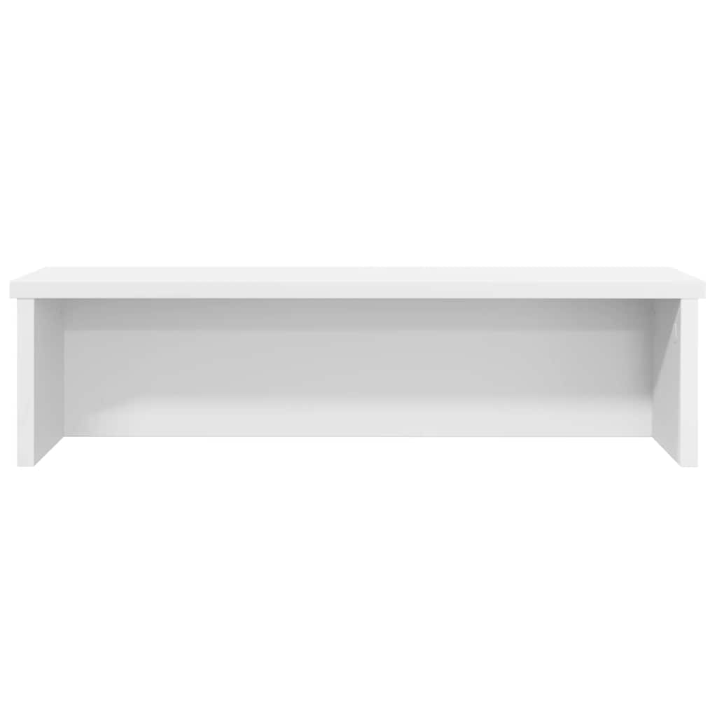 Küchenregal Stapelbar Weiß 50x15x16 cm Holzwerkstoff