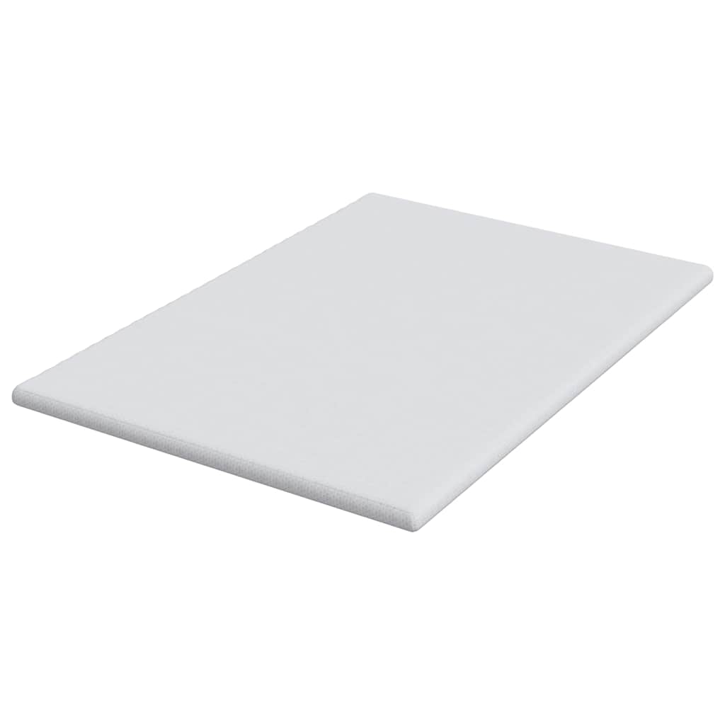 Matratzenpads Weiß 160 x 200 cm 100% Polyester Jacquardstoff