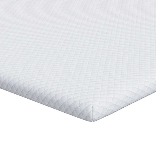 Matratzenpads Weiß 70 x 200 cm 100% Polyester Jacquardstoff