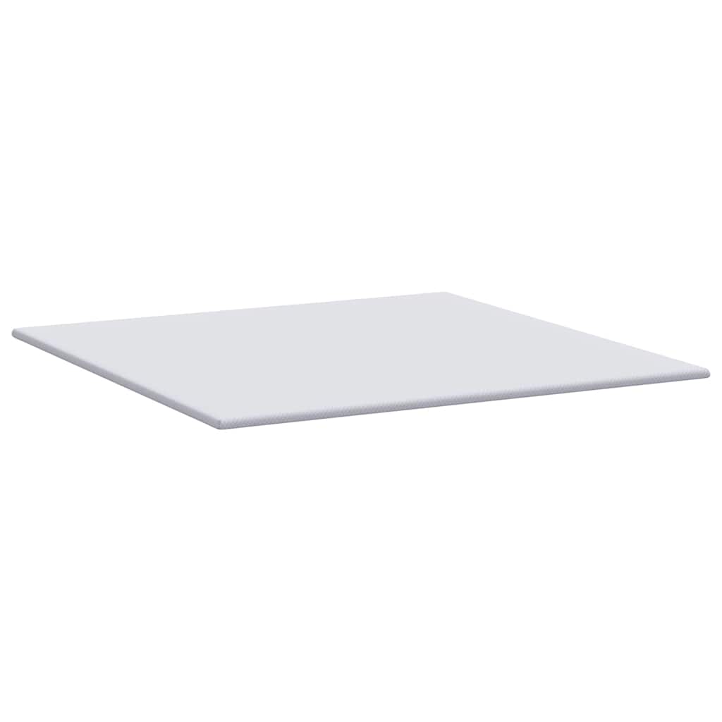 Matratzenpads Weiß 200 x 200 cm 100% Polyester Jacquardstoff