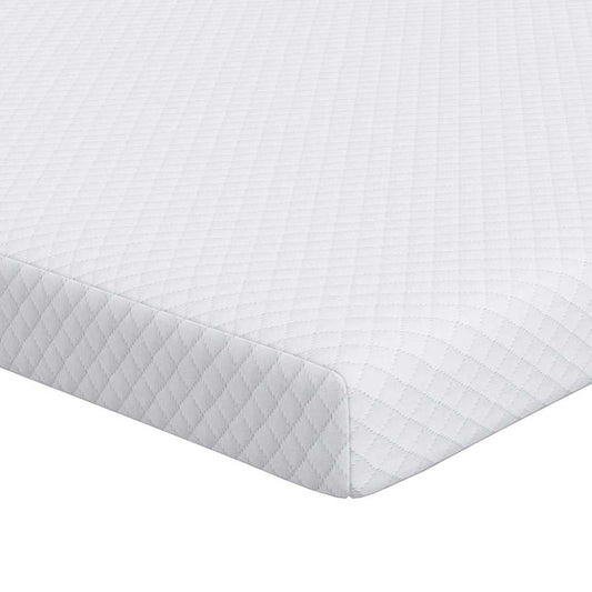 Matratzenpads Weiß 140 x 200 cm 100% Polyester Jacquardstoff