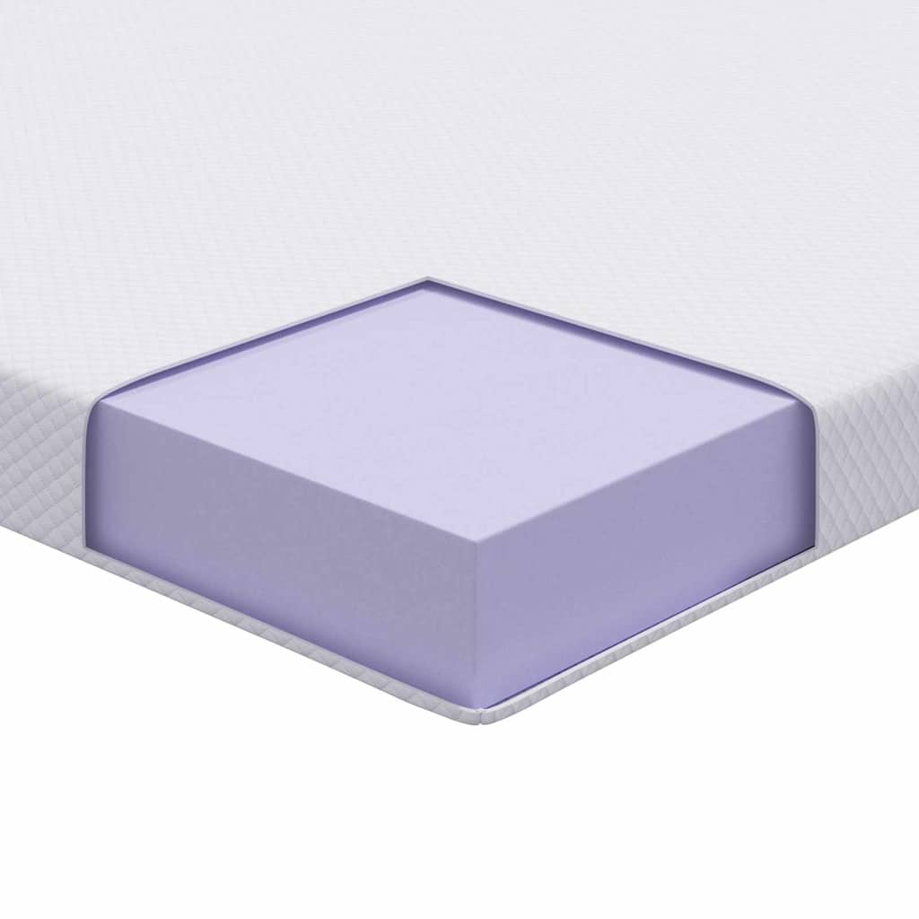 Matratzenpads Weiß 160 x 200 cm 100% Polyester Jacquardstoff