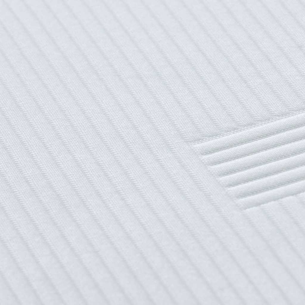 Matratzeauflage Weiß 70 x 200 cm Gel-Speicherschaum