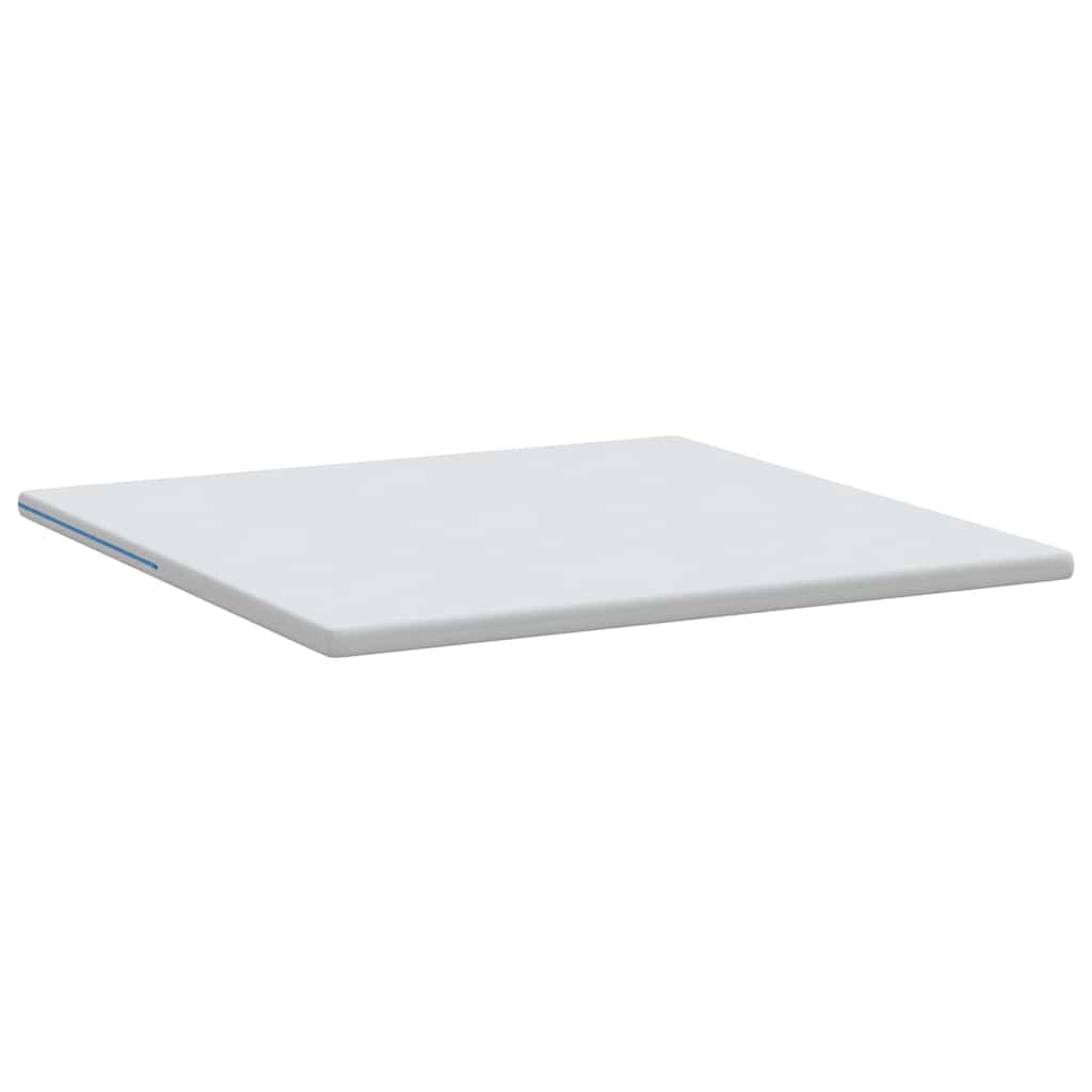 Matratzeauflage Weiß 200 x 200 cm Gel-Speicherschaum