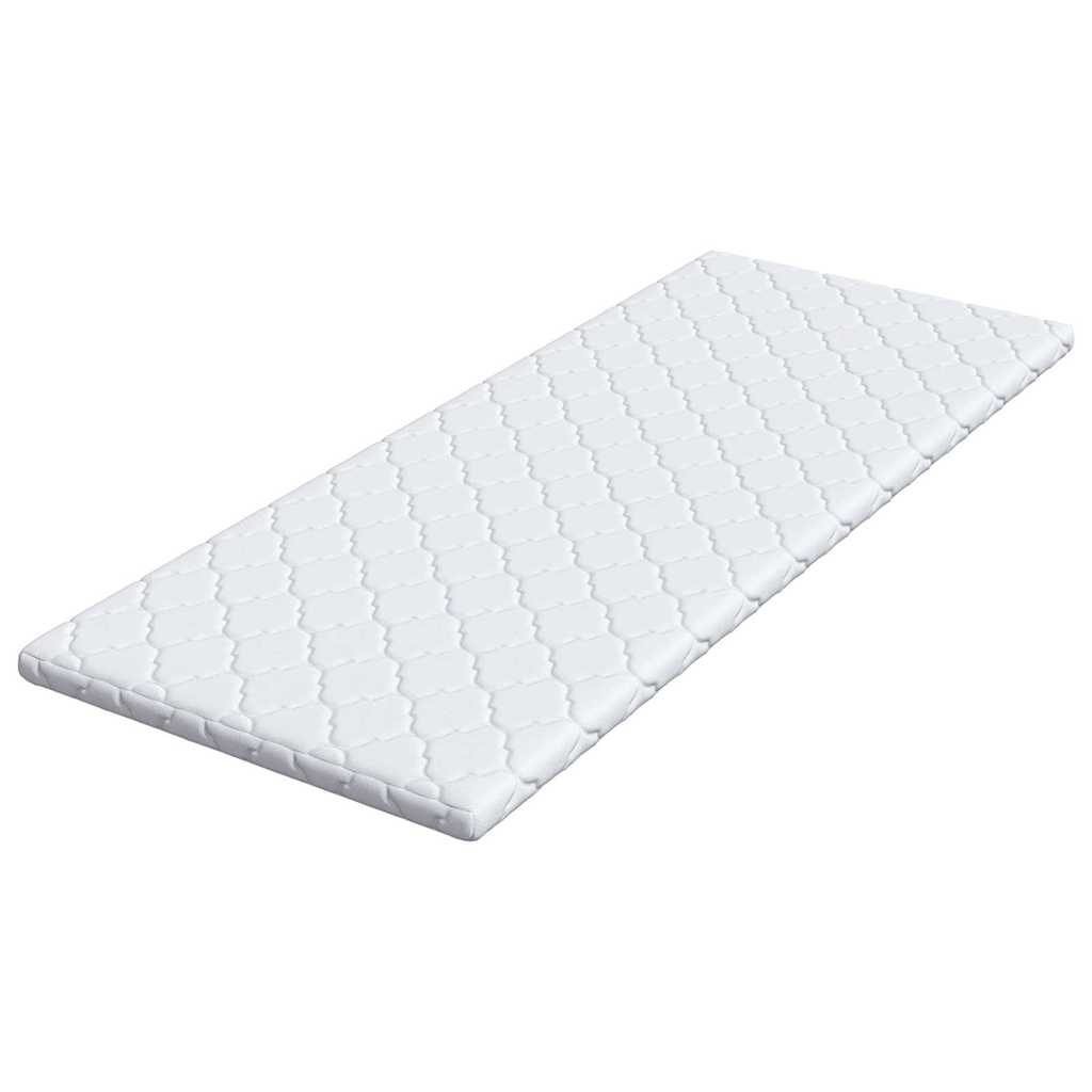 Matratzenpads Weiß 80 x 200 cm PU-Schaum