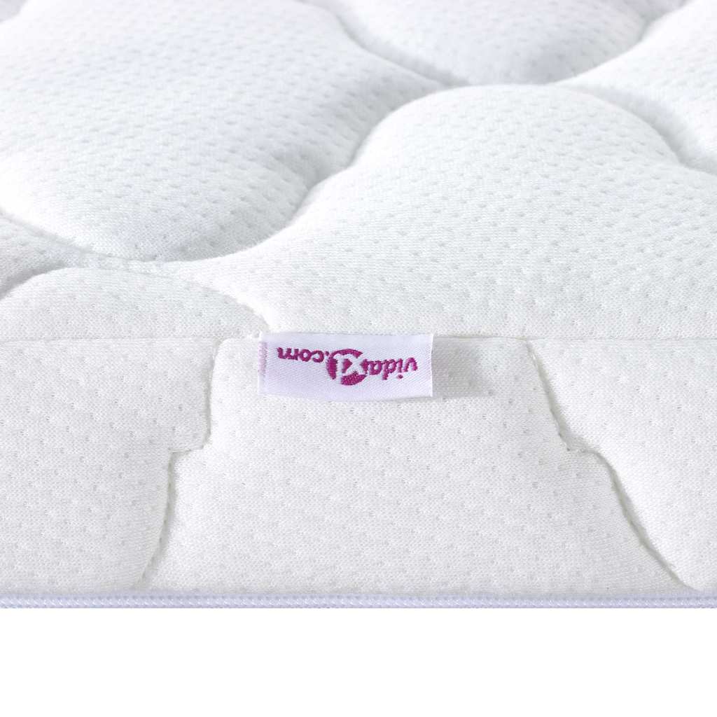 Matratzenpads Weiß 200 x 200 cm PU-Schaum