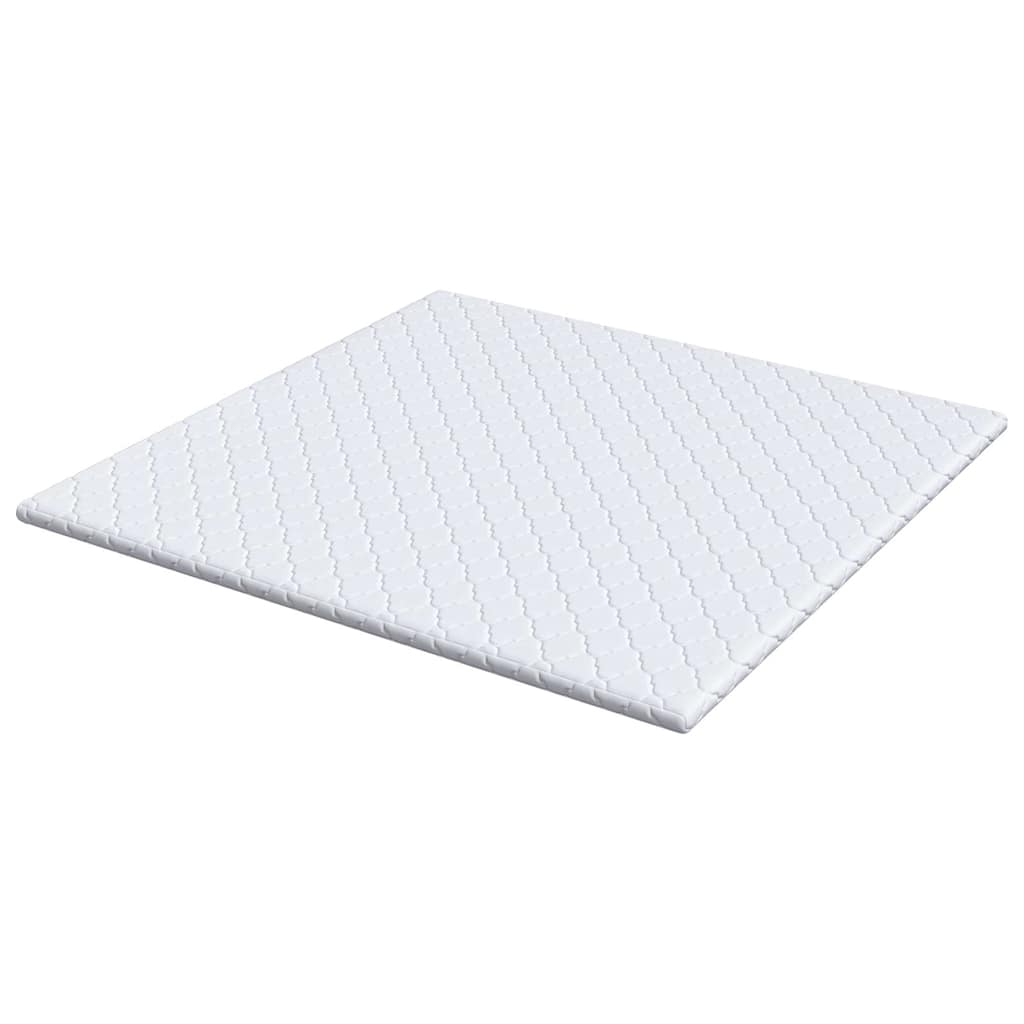 Matratzenpads Weiß 200 x 200 cm PU-Schaum