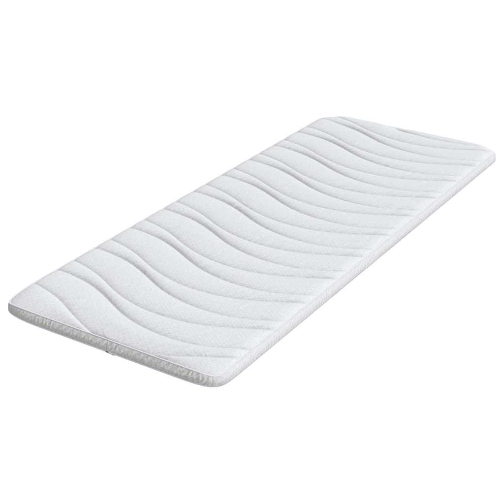 Matratzenpads Weiß 80 x 200 cm Latex