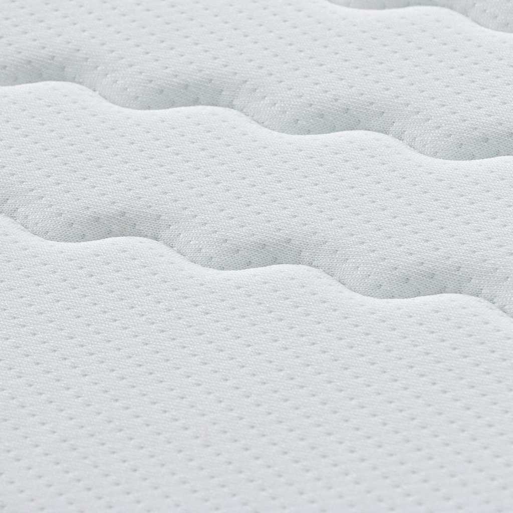 Matratze 2 pcs Weiß und Grau 70 x 190 cm Bonell Feder