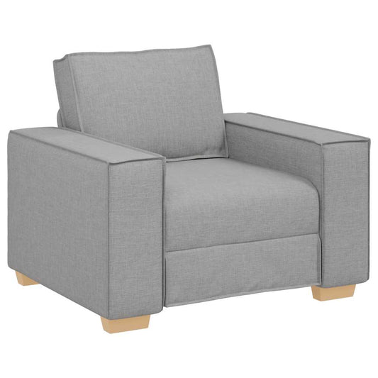 Sofa Stuhl Wolkengrau 60 cm Stoff