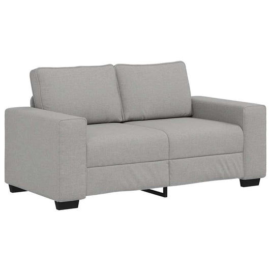 2-Sitzer-Sofa Wolkengrau 120 cm Stoff