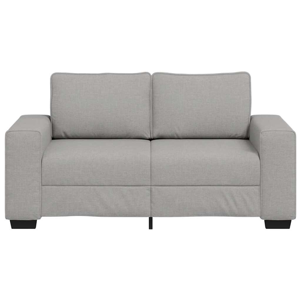 2-Sitzer-Sofa Wolkengrau 120 cm Stoff
