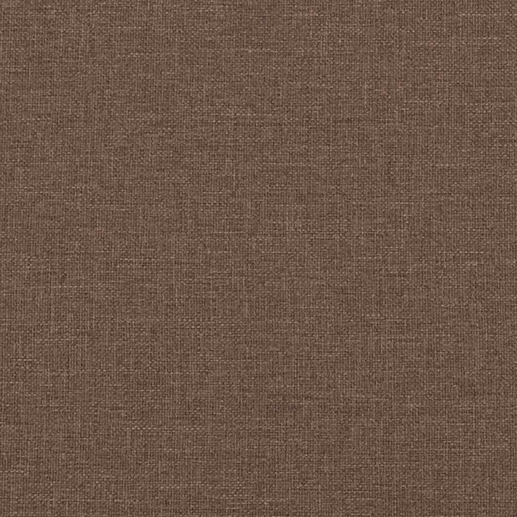 3-Sitzer-Sofa Braun 180 cm Stoff