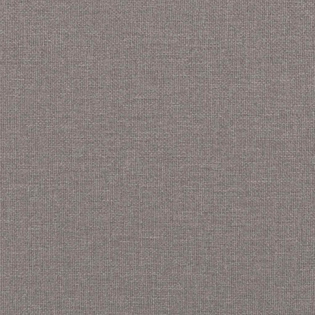3-Sitzer-Sofa Taupe 180 cm Stoff