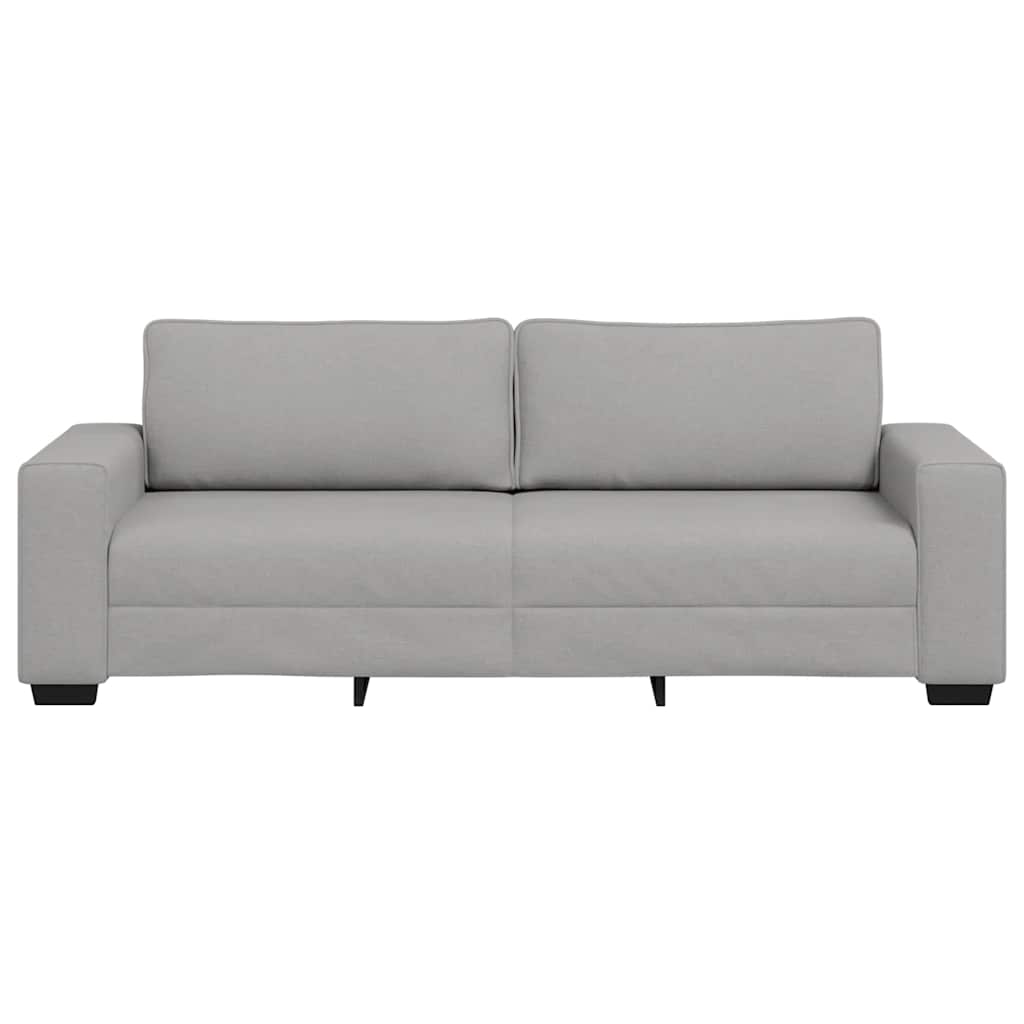 3-Sitzer-Sofa Wolkengrau 180 cm Stoff