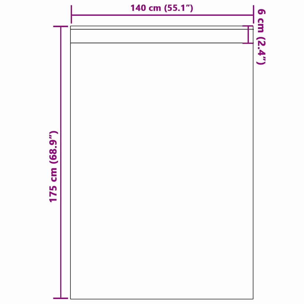 Vorhang mit Vorhängen 2 pcs Grau 175 x 140 cm Samt