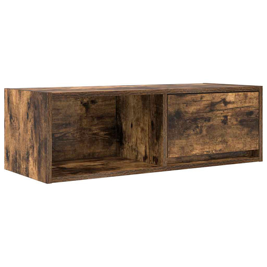 TV-Schrank Räuchereiche 80x31x25,5 cm Holzwerkstoff