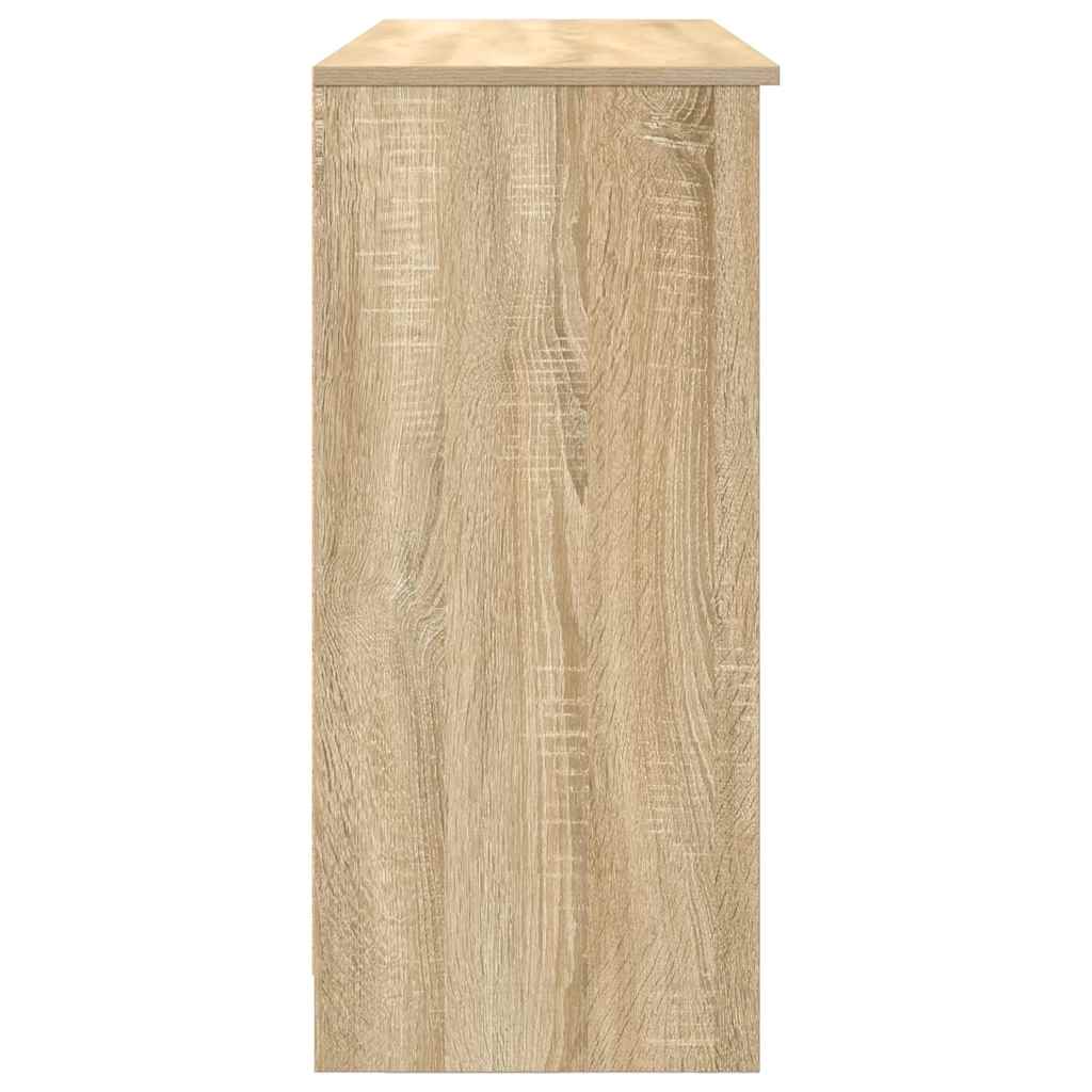 Sideboard mit Schublade Sonoma-Eiche 101x35x76 cm Holzwerkstoff