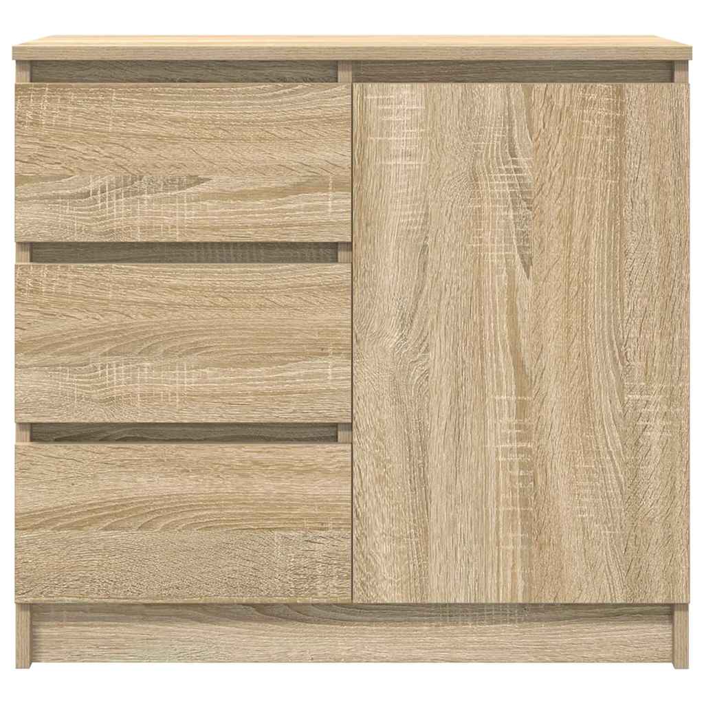 Sideboard mit Schublade Sonoma-Eiche 71x35x65 cm Holzwerkstoff