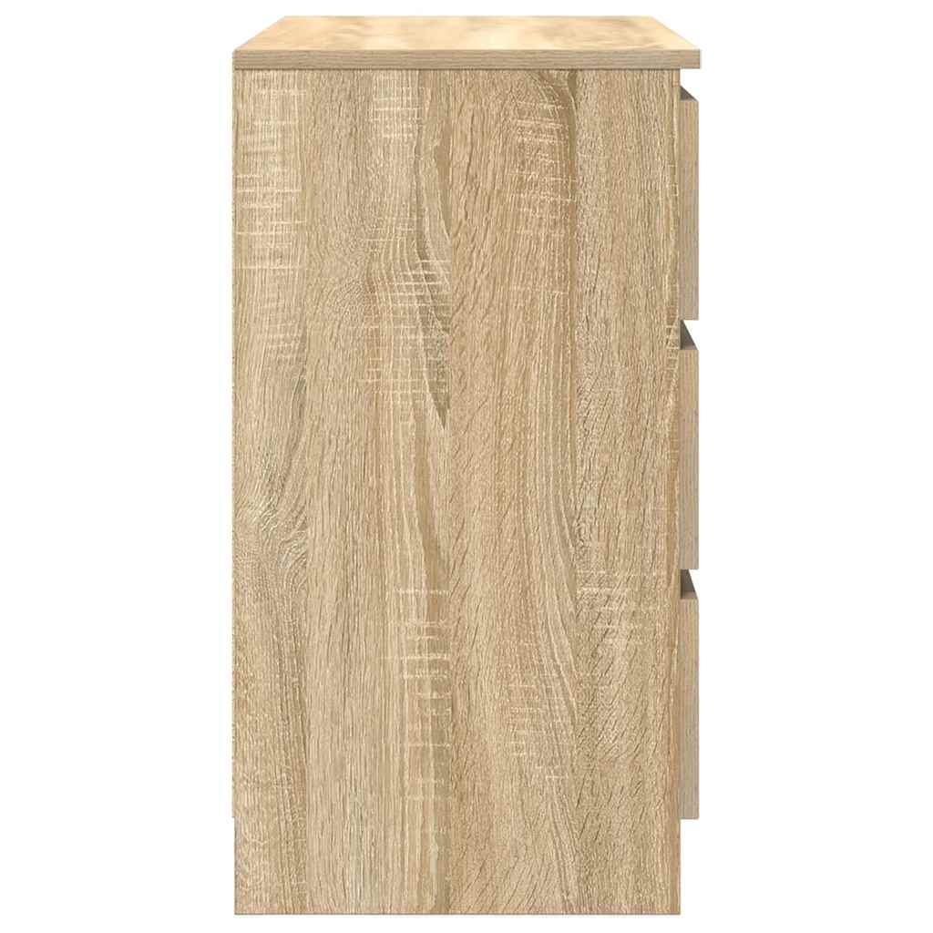 Sideboard mit Schublade Sonoma-Eiche 71x35x65 cm Holzwerkstoff