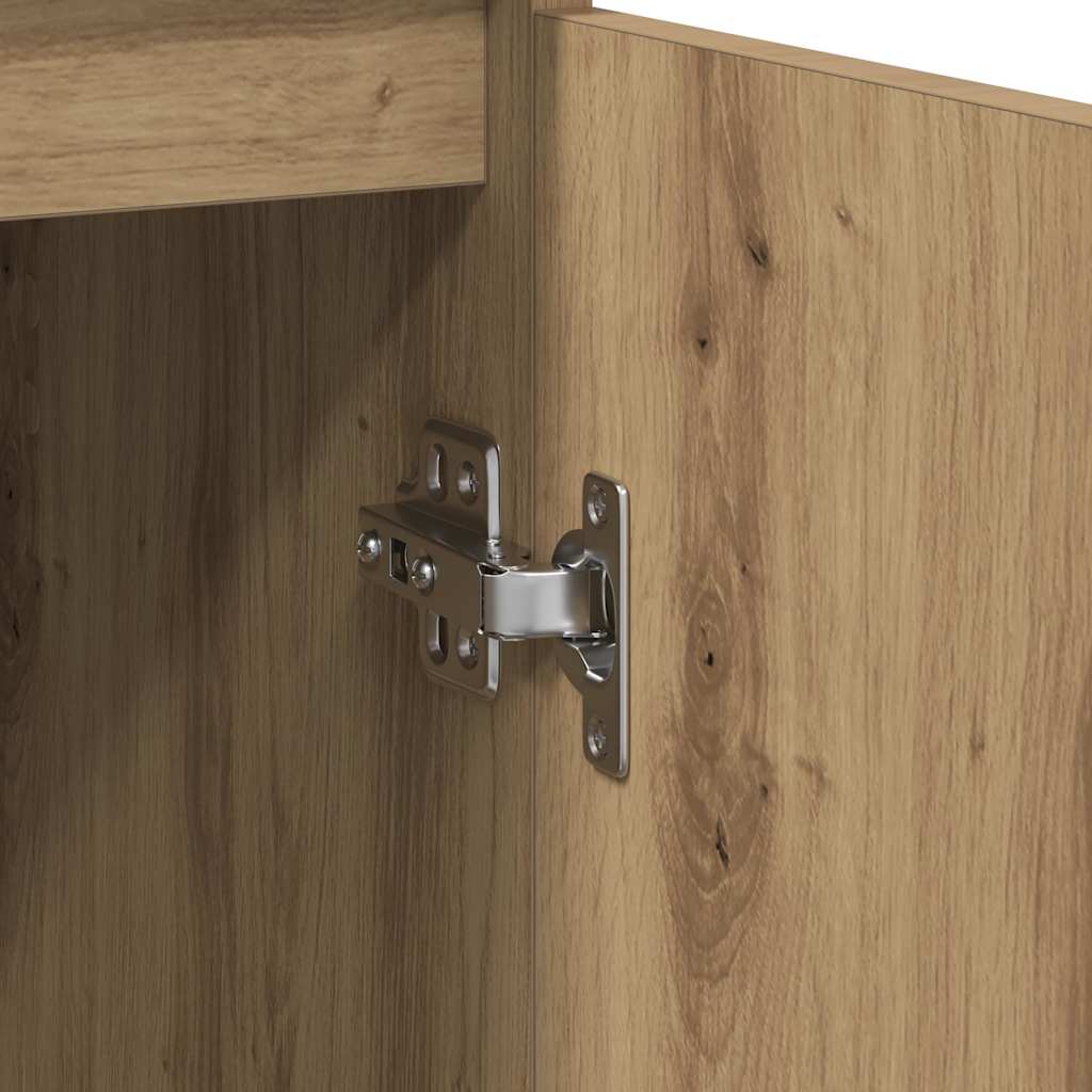 Sideboard mit Schublade Artisan-Eiche 71x35x65 cm Holzwerkstoff