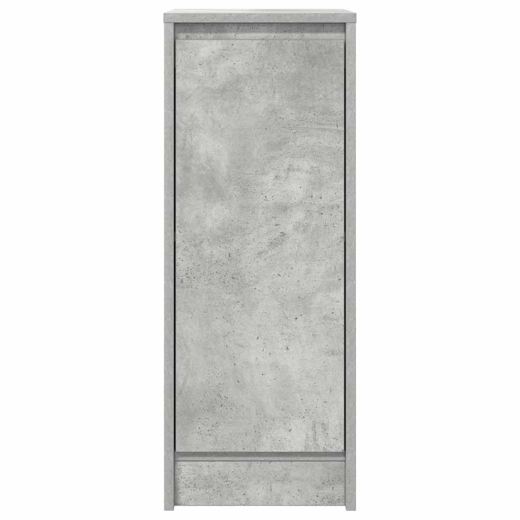 Sideboard Betongrau 29,5x34x76 cm Holzwerkstoff