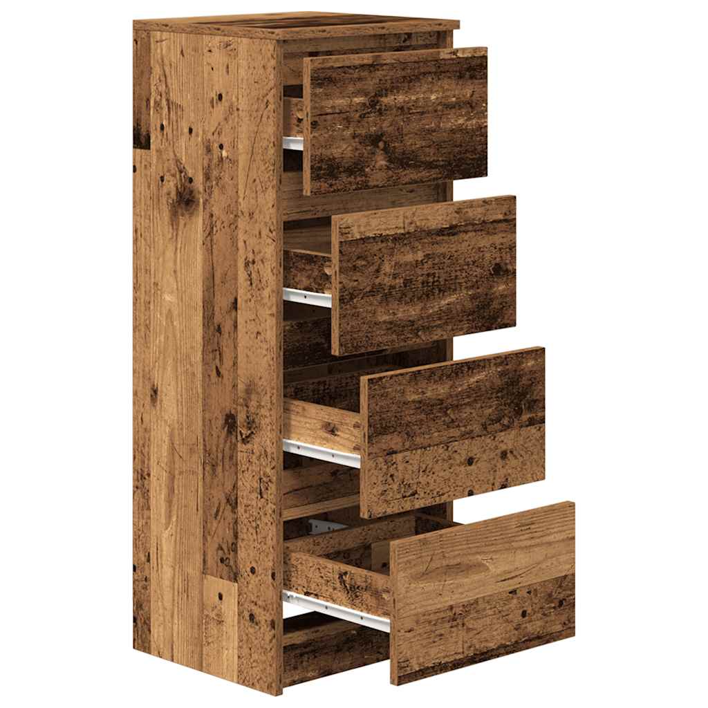Sideboard Altholz-Optik 37,5x35x99 cm Holzwerkstoff