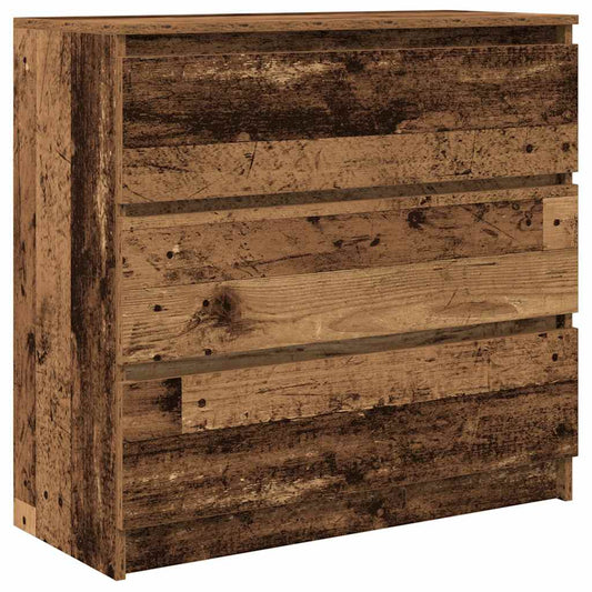 Sideboard Altholz-Optik 80x35x76 cm Holzwerkstoff