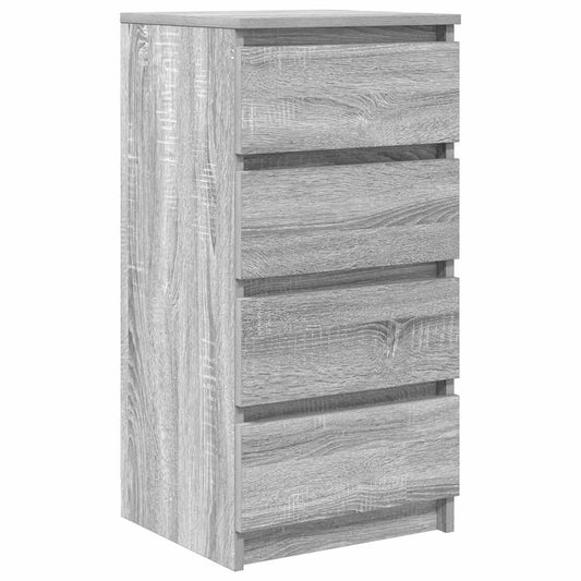 Sideboard Grau Sonoma 37,5x35x76 cm Holzwerkstoff