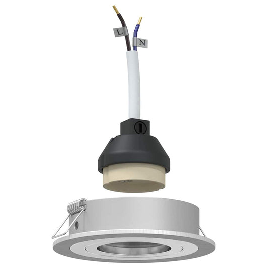 Spotlights mit Strahlern Silber 9 x 9 x cm Aluminium