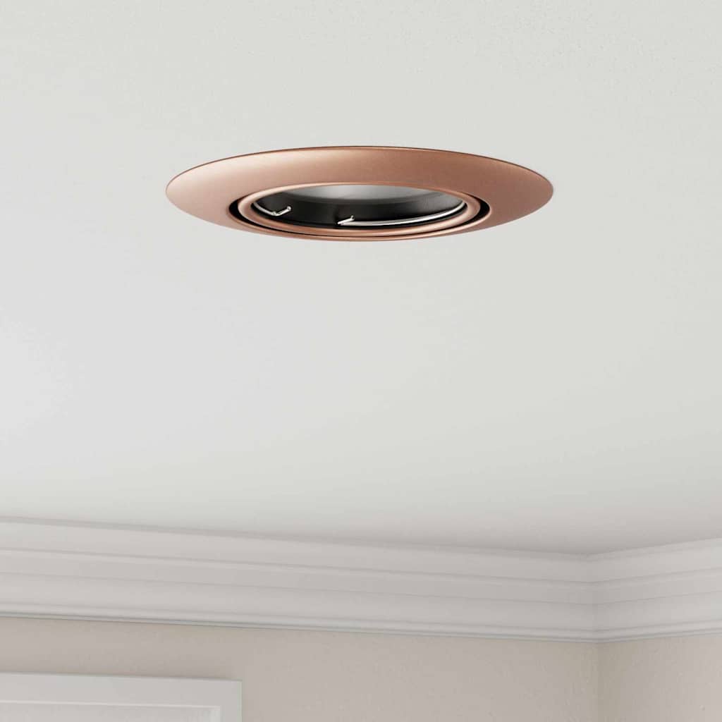 Spotlights mit Scheinwerfern 6 pcs Kupfer 9 x 9 cm Metall