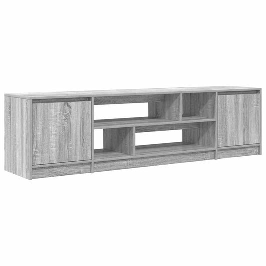 TV-Schrank Grau Sonoma 188,5x41x50 cm Holzwerkstoff