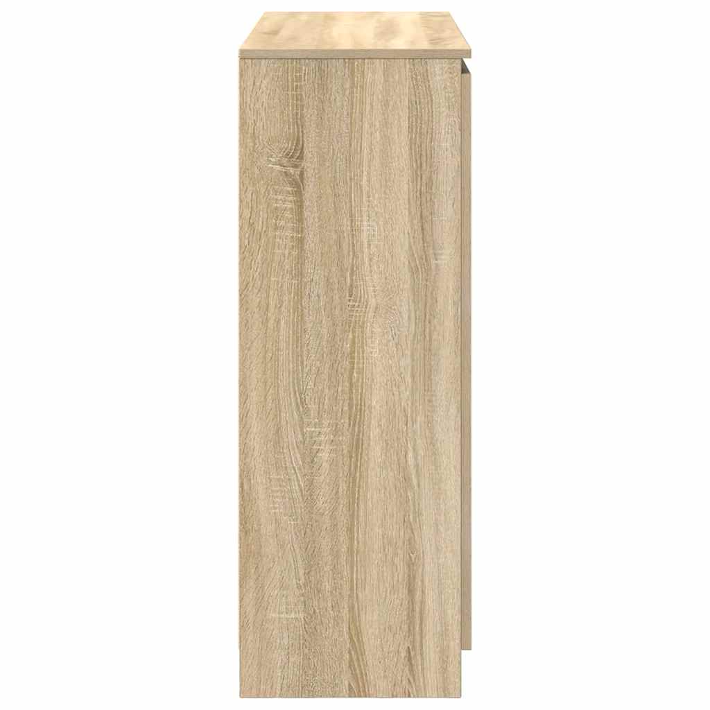 Sideboard mit Schubladen Sonoma-Eiche 100,5x35x98,5 cm