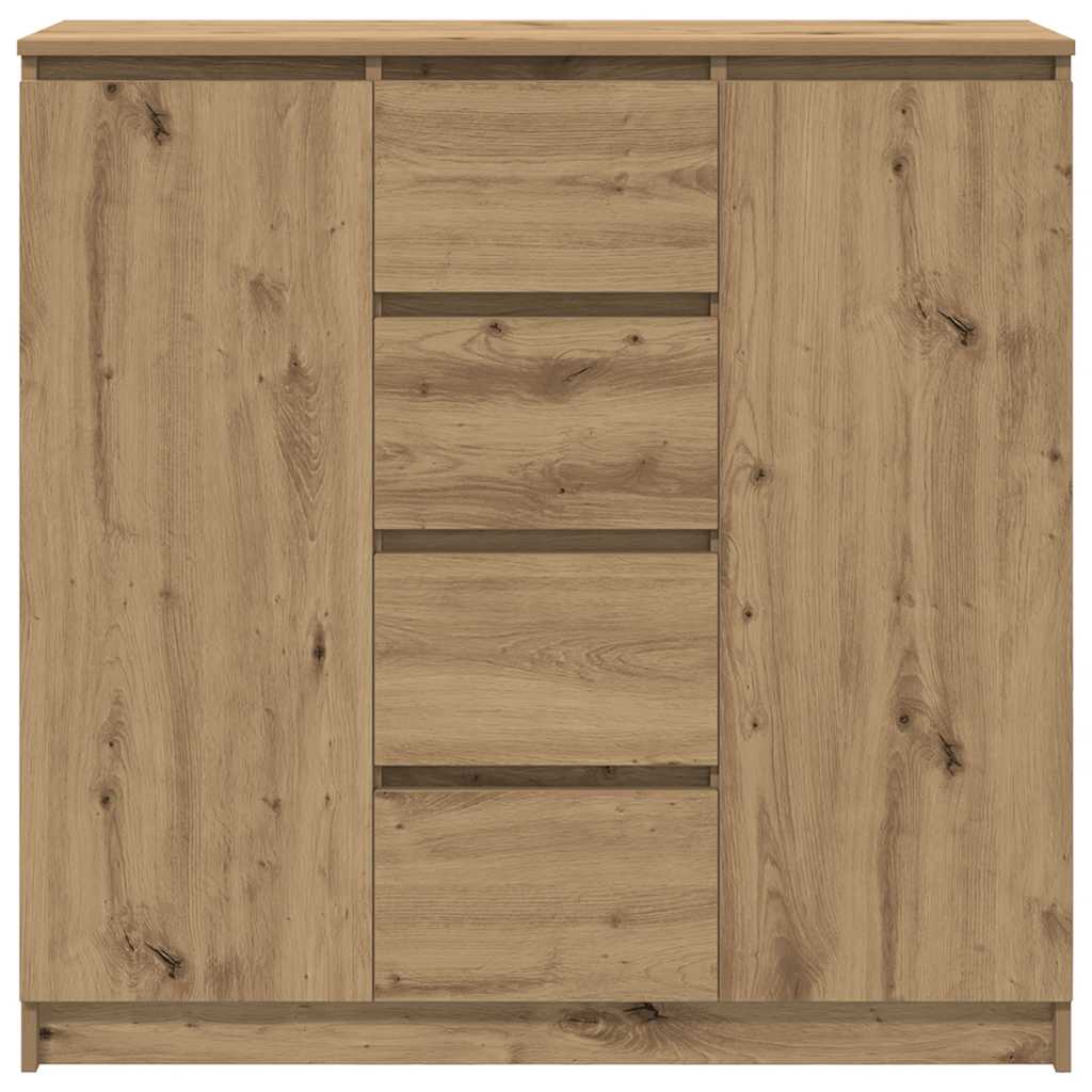 Sideboard mit Schubladen Artisan-Eiche 100,5x35x98,5 cm