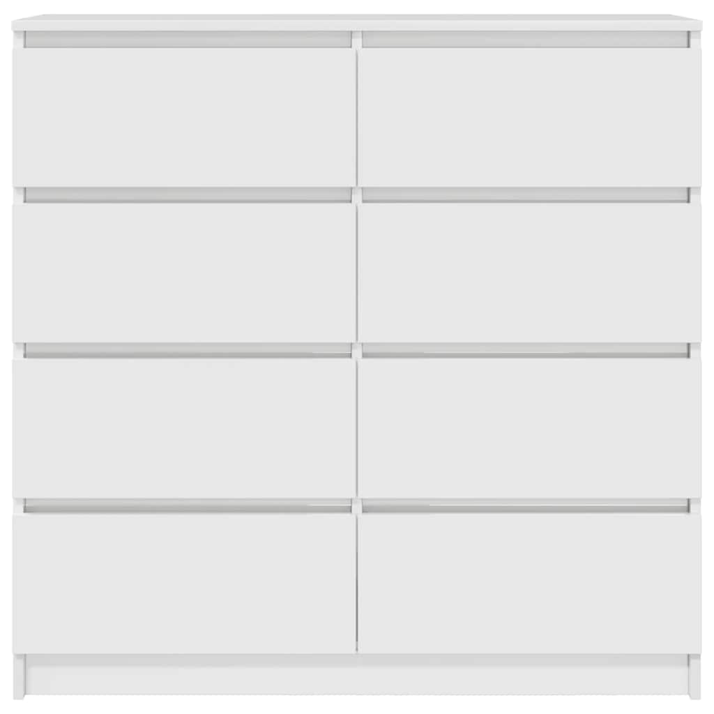 Sideboard Weiß 100x35x99 cm Holzwerkstoff