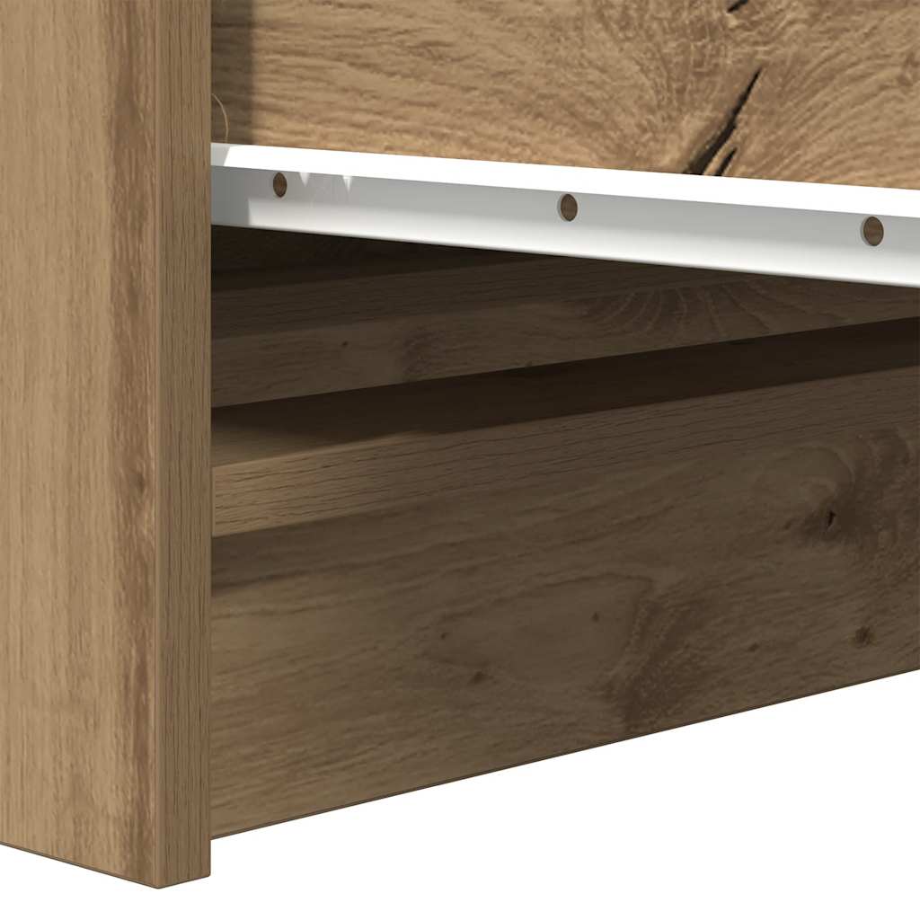 Sideboard Artisan-Eiche 100x35x99 cm Holzwerkstoff