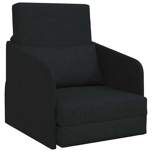 Schlafsofa Schwarz 65 x 80 x 83 cm Samt