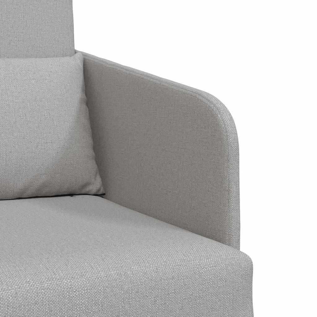 Sofa Bett Wolkengrau 65 x 80 x 83 cm Stoff