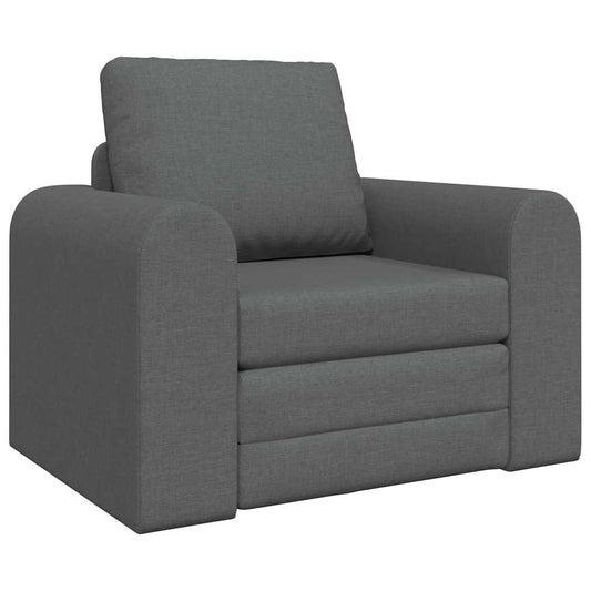 Schlafsofa Dunkelgrau 98 x 71 x 83 cm Samt