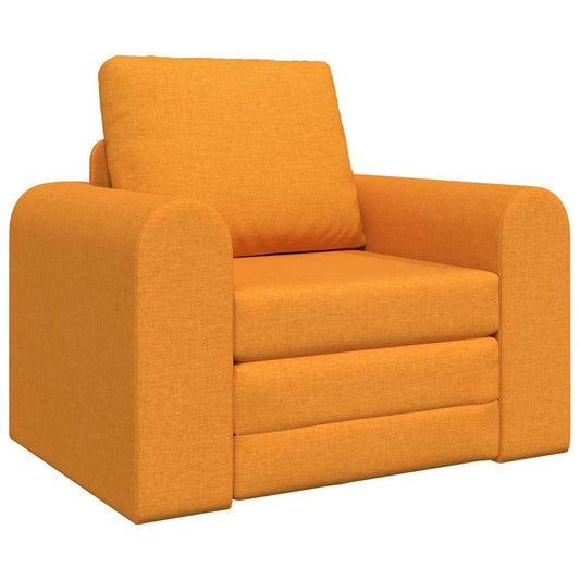 Schlafsofa Dunkelgelb 98 x 71 x 83 cm Samt