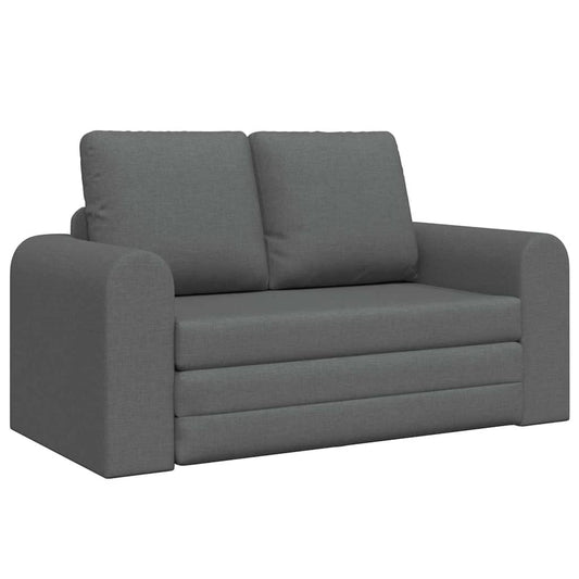 Sofa Bett Dunkelgrau 148 x 71 x 83 cm Stoff