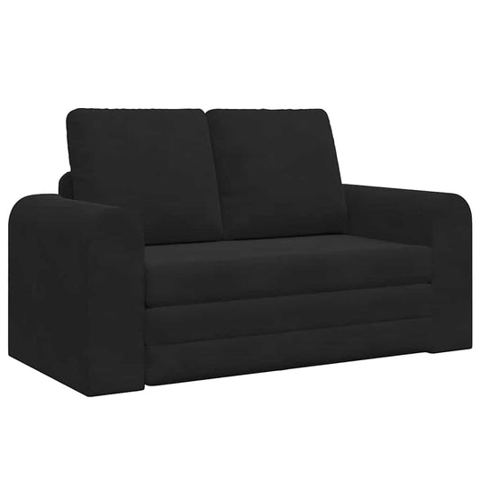Schlafsofa Schwarz 148 x 71 x 83 cm Samt