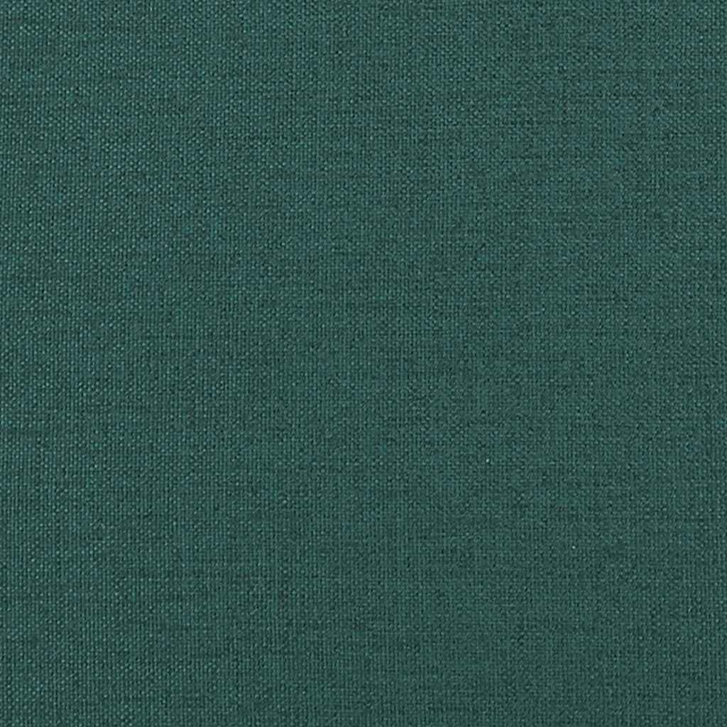 Modulares Sofa ohne Armlehnen Dunkelgrün 55 cm Stoff