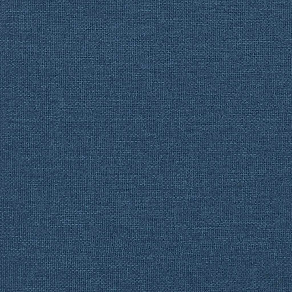 Modulares Sofa ohne Armlehnen Blau 55 cm Stoff