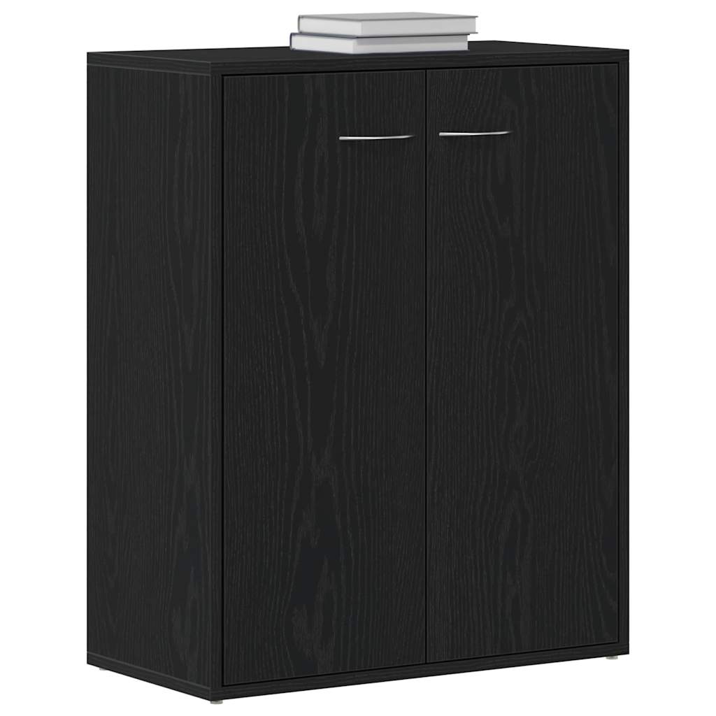 Sideboard Schwarze Eiche 60x30x75 cm Holzwerkstoff